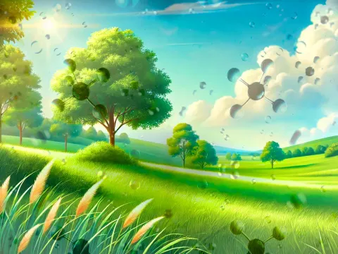 Air molecules fill all the space around us; without them, sound would not exist Air molecules fill all the space around us; without them, sound would not exist